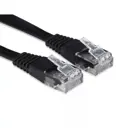 Патч-корд плоский Ripo UTP4 Cat 6 RJ45-RJ45 PVC 2 м цвет черный