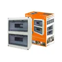 Щит распределительный навесной Tdm Electric ЩРН-П 2x12 модулей IP65 пластик