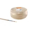 Провод TDM Electric ПВС 2x2.5 ГОСТ 5 м бежевый Эко