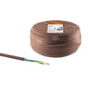 Провод TDM Electric Эко ПВС 3x1 100 м ГОСТ цвет коричневый