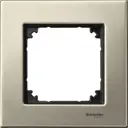 Рамка для розеток и выключателей Schneider electric No name 1 пост цвет титан