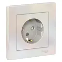 Розетка Schneider Electric AtlasATN000444 цвет жемчуг