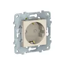 Розетка Schneider Electric UnicaNU505644 цвет бежевый