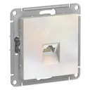 Розетка Schneider Electric AtlasATN000486 цвет жемчуг