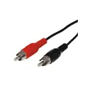 Шнур 2 RCA - 2 RCA Rexant 17-0105 3 м цвет черный