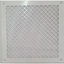 Решетка вентиляционная Шамрай VR 250x250 мм сталь цвет белый