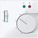 Накладка для терморегулятора поворотная Schneider Electric Merten Systeme M MTN534925 цвет активный белый