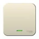 Выключатель Schneider electric Blanca 1 клавиша с подсветкой цвет кремово-белый