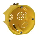 Коробка установочная Schneider electric Multifix IMT35150 68x45 мм цвет жёлтый IP20