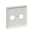 Лицевая панель TV/FM розетки Merten Antique Schneider Electric MTN294119 цвет полярно-белый