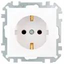 Розетка встраиваемая Bylectrica Стиль РС16-541 с заземлением со шторками цвет белый