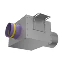 Пленум прямой круглый Provent VPD 125/90×1 на 1 выход