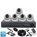 Комплект видеонаблюдения AHD 5Мп Ps-Link KIT-A505HDV 5 антивандальных камер
