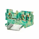 Клемма заземления DKC Nuputuk VPR-2.5-TWIN-PE-YG 2.5 мм 2 шт.