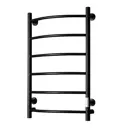 Полотенцесушитель электрический Comfysan Classic 500x800 мм 335 Вт с терморегулятором лесенка цвет черный