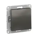 Переключатель перекрестный встраиваемый Systeme electric AtlasDesign 247160 1 клавиша цвет сталь
