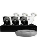 Комплект видеонаблюдения IP 8 Мп Ps-Link KIT-C803IP-POE 3 камеры для улицы