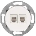 Розетка компьютерная встраиваемая Lk studio Vintage 886404-1 RJ-45 кат. 6 цвет белый