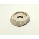 Накладка на бревно для ретро розетки/выключателя Cleverwood D200 мм наружного монтажа с основанием D65 мм