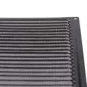 Решетка вентиляционная с сеткой Domart 170x240 мм сталь цвет черный