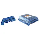 Шина нулевая Tdm electric в изоляторе 8x12 мм 10 групп 10 шт.