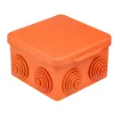 Коробка уравнивания потенциалов Gusi electric 80x80x55 мм IP54 цвет оранжевый