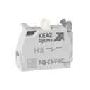 Блок контактный КЭАЗ OptiSignal D22 A45-CB-V-NC 1НЗ винтовой зажим ZBE102 2 шт.