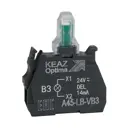 Световой блок КЭАЗ OptiSignal D22 A45-LB-VB3 24VACDC ZBVB3 цвет зеленый
