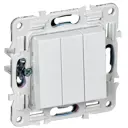 Выключатель встраиваемый Iek Skandy SK-V30-0-10-K01 3 клавиши цвет белый