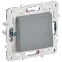Выключатель проходной встраиваемый Iek Skandy SK-V12-0-10-K03 1 клавиша цвет серый