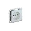 Розетка встраиваемая Iek Brite BR-R13-10-K36 со шторками цвет жемчуг