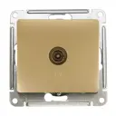 ТВ-розетка встраиваемая Systeme electric Glossa GSL000693 цвет перламутр