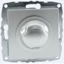 Диммер встраиваемый Mono electric Despina-Larissa 500-002105-134 800 Вт цвет серебро