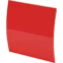 Вентилятор вытяжной Awenta System Turbo 100 KWT100CTR Escudo Glass PEGR100P D100 мм 36 дБ 110 м³/ч обратный клапан цвет красный