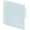 Вентилятор вытяжной Awenta System Turbo 100 KWT100 Trax Glass PTG100 D100 мм 36 дБ 110 м³/ч обратный клапан цвет белый