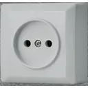 Розетка накладная Vesta Mega FRZ00010105SRM цвет сильвер