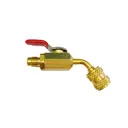 Вентиль-адаптер DSZH BC-451 штуцер 1/4" - гайка 1/4" угол 45°