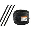 Ретро провод TDM Electric Эко 3x2.5 50 м ГОСТ черный