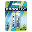 Аккумуляторная батарейка Ergolux AA (HR6) Ni-Mh 1500 мАч 2 шт.