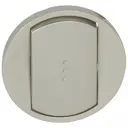 Клавиша одинарная с подсветкой Legrand Celiane 068303 цвет титан