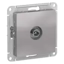 Розетка TV оконечная Schneider Electric AtlasDesign ATN000391 цвет алюминий