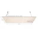 Обогреватель инфракрасный электрический Пион Thermo Glass Ceramic 04 400 Вт цвет бежевый