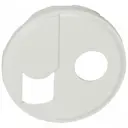 Накладка блока комп. + TV розетки Legrand Celiane 068239, цвет Белый