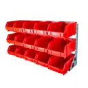 Органайзер DELTA-PARK OR-15 50x30x15 см 1.2 л пластик цвет красный