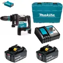 Перфоратор аккумуляторный Makita DHR400KUNRGE SDS-Max 8Дж 36В Li-Ion 2x6Ач