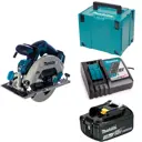 Пила дисковая аккумуляторная Makita LXT DHS680RF, 18 В Li-Ion 1x3 Ач, 165 мм
