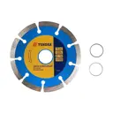 Диск алмазный Тундра 1032288, сегментированный, 125x3x22 мм