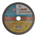Круг отрезной по металлу ЛУГА A 36 S BF 80 4620439, 180x2x22 мм