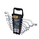 Набор ключей накидных двенадцатигранных Deli Tools DL150008A 6-22 мм, 8 предметов