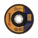 Круг лепестковый конический Tundra 1857753, P100 125x22 мм